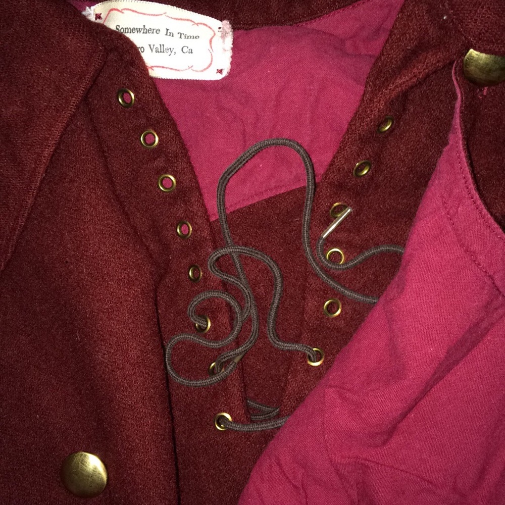“Somewhere in time” jacket from Castro valley CA.